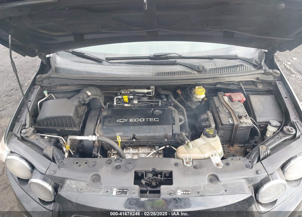 2012 CHEVROLET SONIC VIN: 1G1JE6SH2C4114048