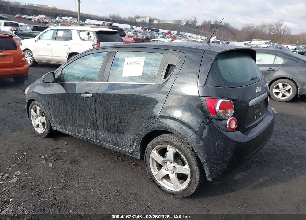 2012 CHEVROLET SONIC VIN: 1G1JE6SH2C4114048