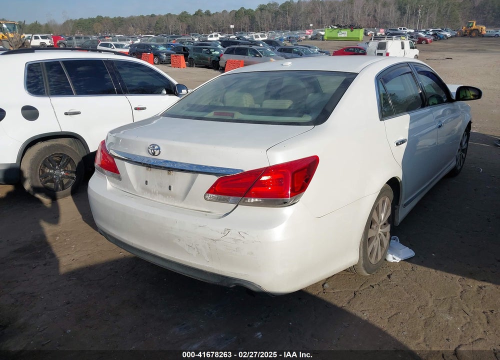 2012 TOYOTA AVALON LIMITED VIN: 4T1BK3DB6CU462149