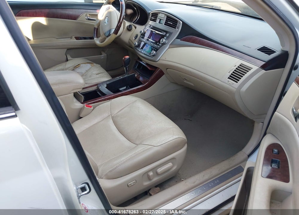 2012 TOYOTA AVALON LIMITED VIN: 4T1BK3DB6CU462149