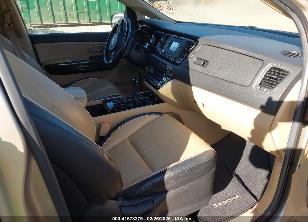 2015 KIA SEDONA VIN: KNDMC5C17F6077271