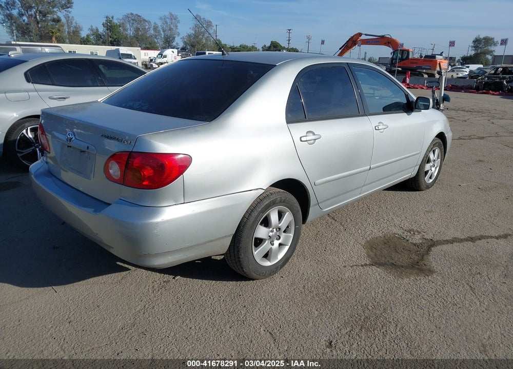 2004 TOYOTA COROLLA VIN: 1NXBR38E24Z296472