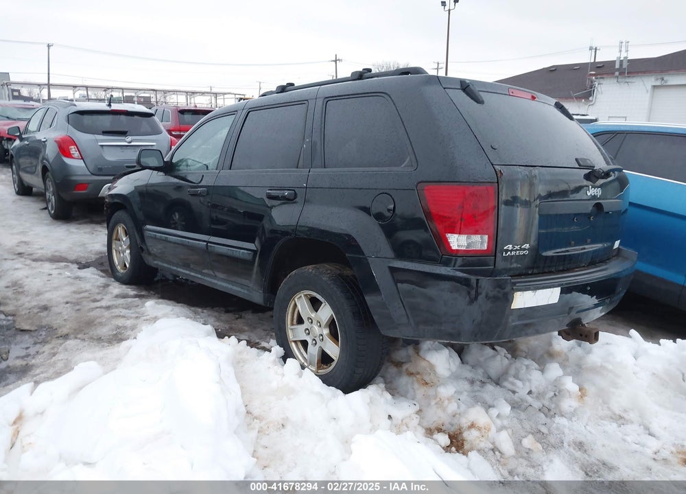 2007 JEEP GRAND CHEROKEE VIN: 1J8GR48K27C661001