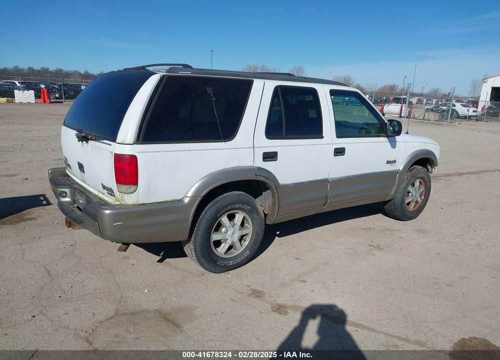 2001 OLDSMOBILE BRAVADA VIN: 1GHDT13W512107415