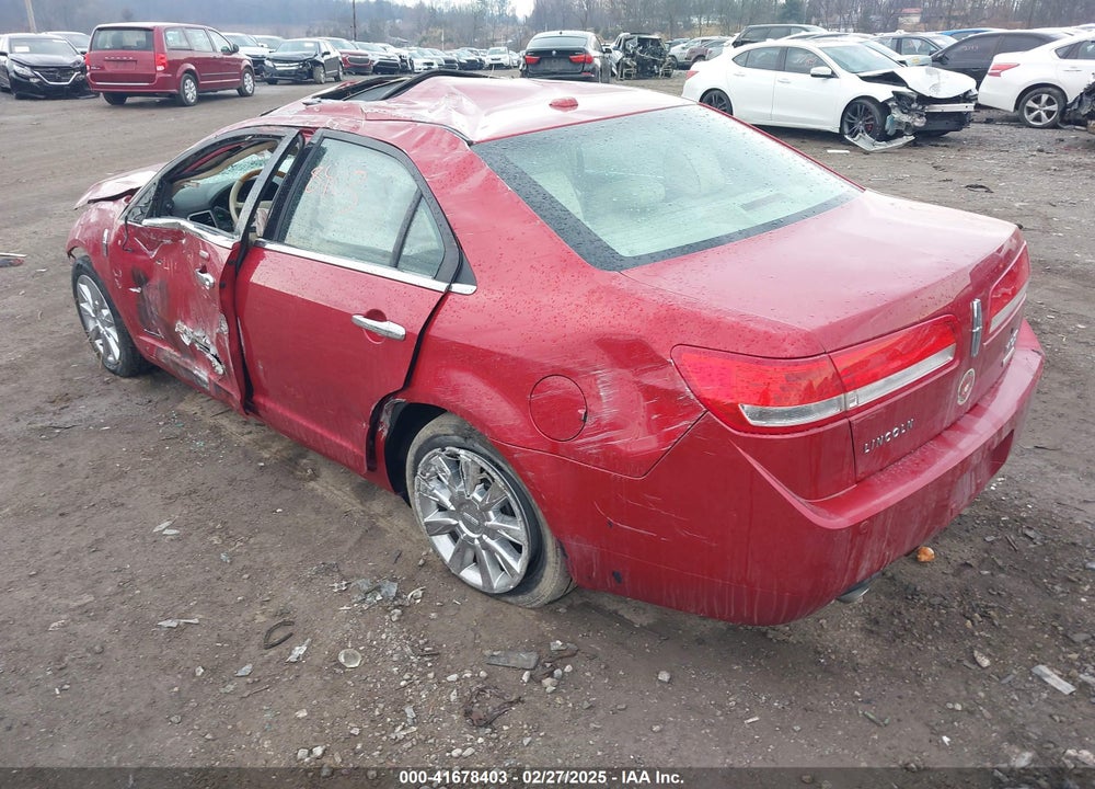 2011 LINCOLN MKZ HYBRID VIN: 3LNDL2L37BR760239
