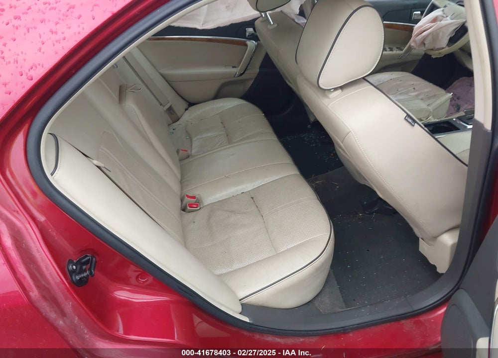 2011 LINCOLN MKZ HYBRID VIN: 3LNDL2L37BR760239