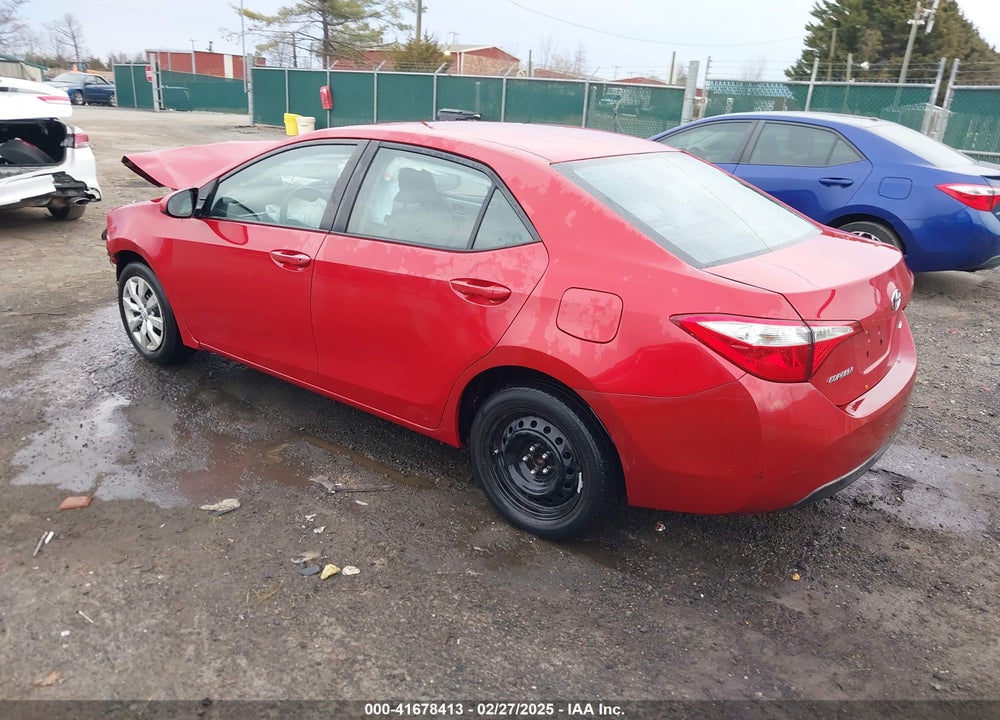 2016 TOYOTA COROLLA VIN: 2T1BURHE3GC746055