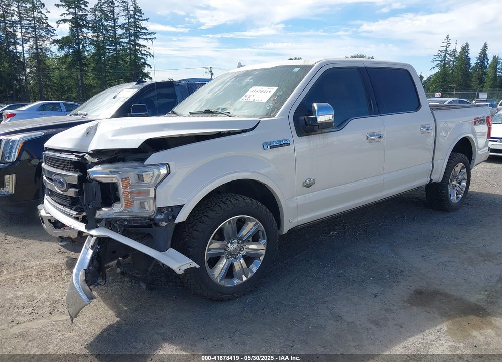 2018 FORD F-150 KING RANCH VIN: 1FTEW1EG4JFB76192