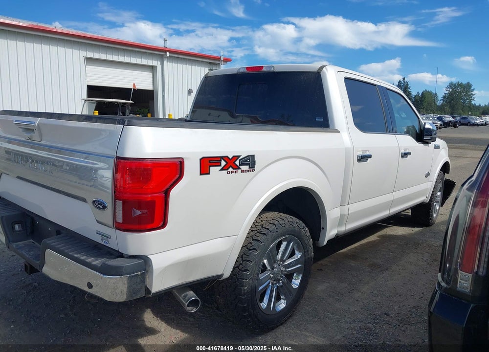2018 FORD F-150 KING RANCH VIN: 1FTEW1EG4JFB76192