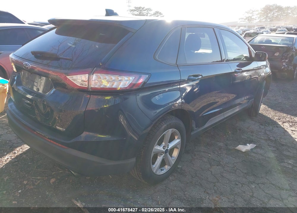 2017 FORD EDGE SE VIN: 2FMPK4G94HBB01729