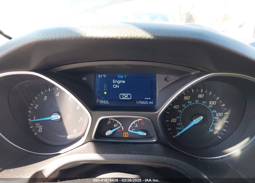 2014 FORD FOCUS VIN: 1FADP3F2XEL437104