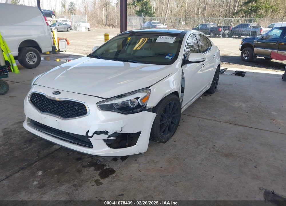 2014 KIA CADENZA VIN: KNALN4D74E5138497