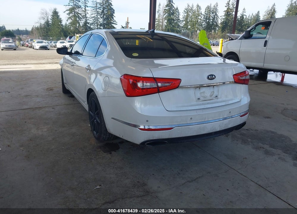 2014 KIA CADENZA VIN: KNALN4D74E5138497