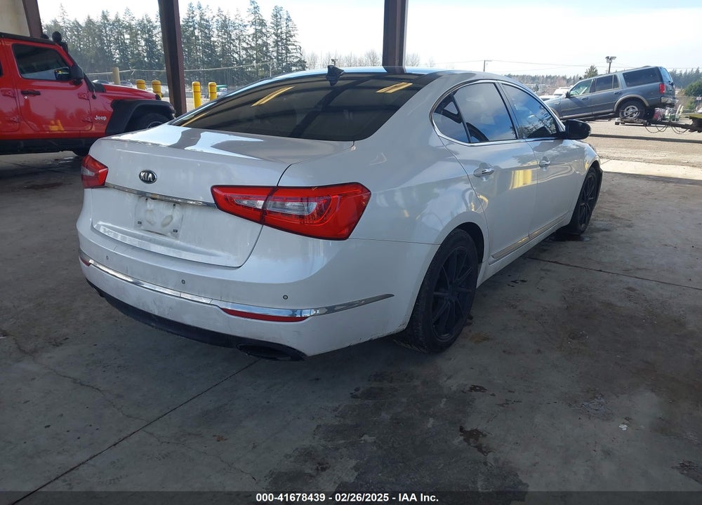2014 KIA CADENZA VIN: KNALN4D74E5138497