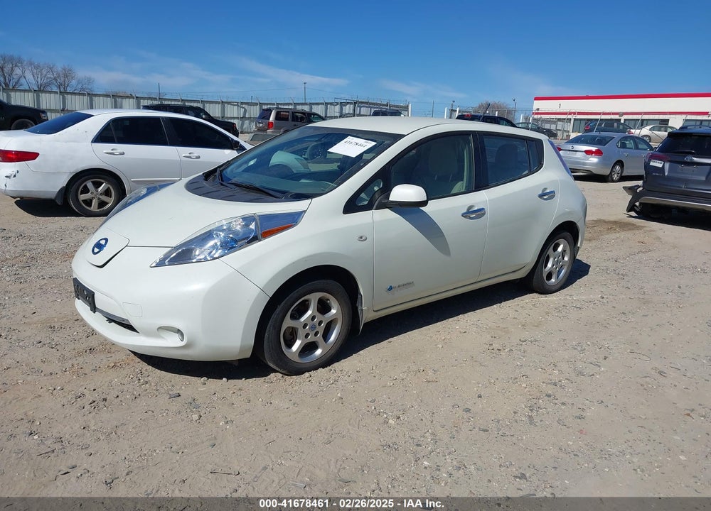 2012 NISSAN LEAF SL VIN: JN1AZ0CP4CT023645
