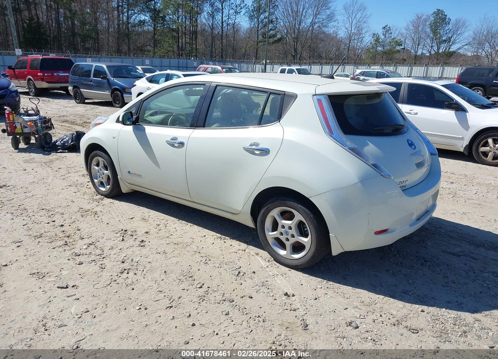 2012 NISSAN LEAF SL VIN: JN1AZ0CP4CT023645