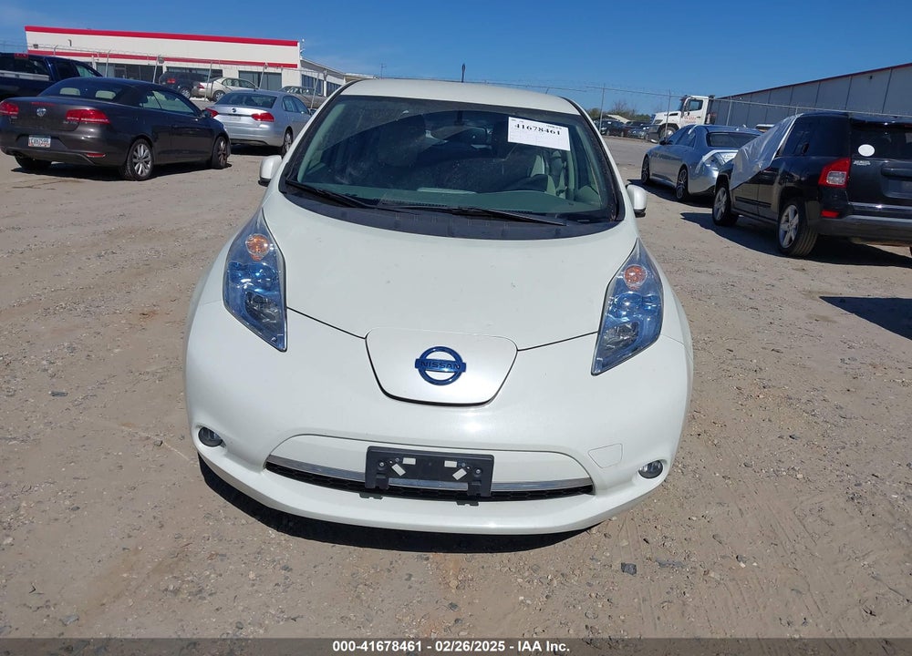 2012 NISSAN LEAF SL VIN: JN1AZ0CP4CT023645