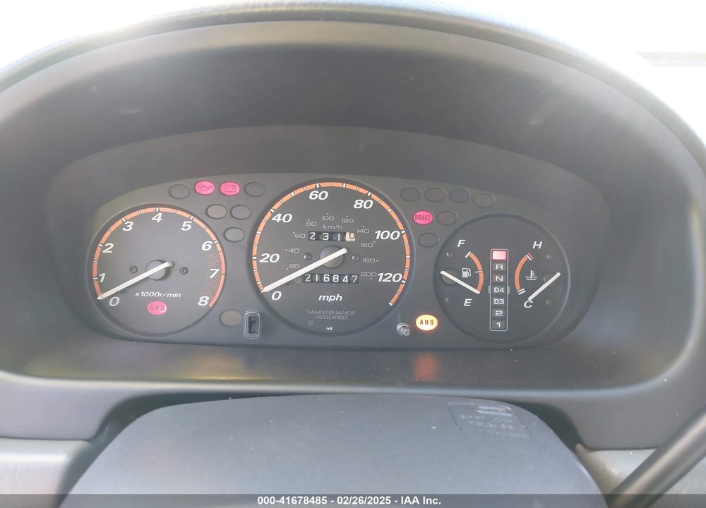 1998 HONDA CR-V EX VIN: JHLRD1868WC062220
