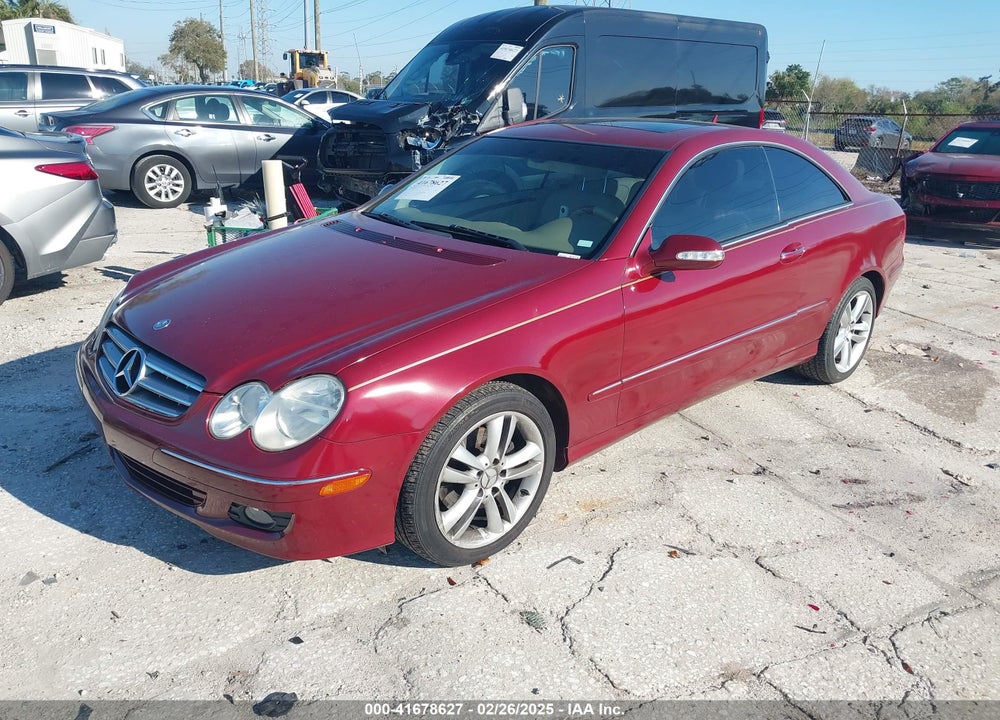 2007 MERCEDES-BENZ CLK 350 VIN: WDBTJ56H97F211966