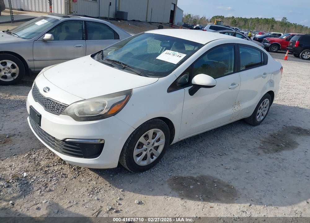 2016 KIA RIO LX VIN: KNADM4A35G6553303