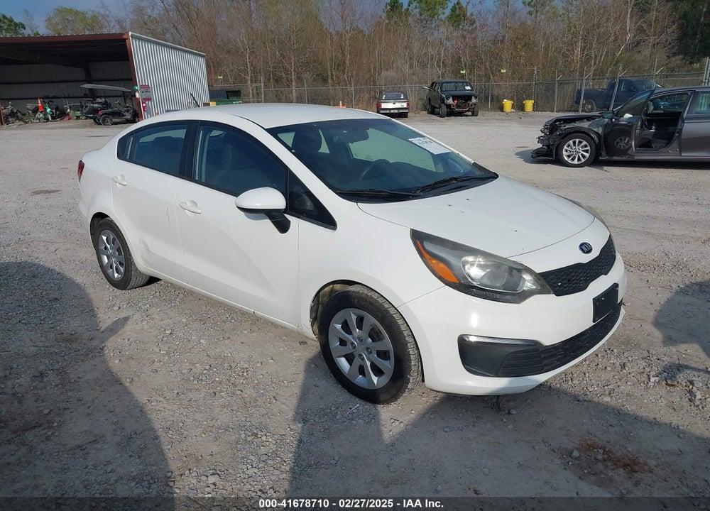 2016 KIA RIO LX VIN: KNADM4A35G6553303