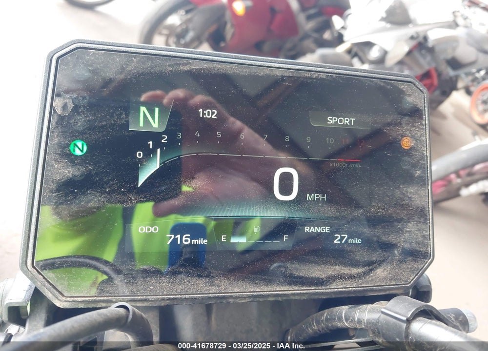 2025 YAMAHA MT07 VIN: JYARM48E8SA000596