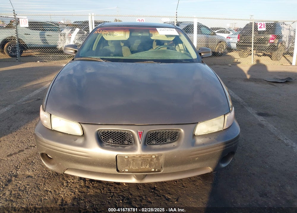 2003 PONTIAC GRAND PRIX VIN: 1G2WK52JX3F172792
