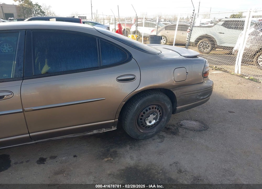 2003 PONTIAC GRAND PRIX VIN: 1G2WK52JX3F172792
