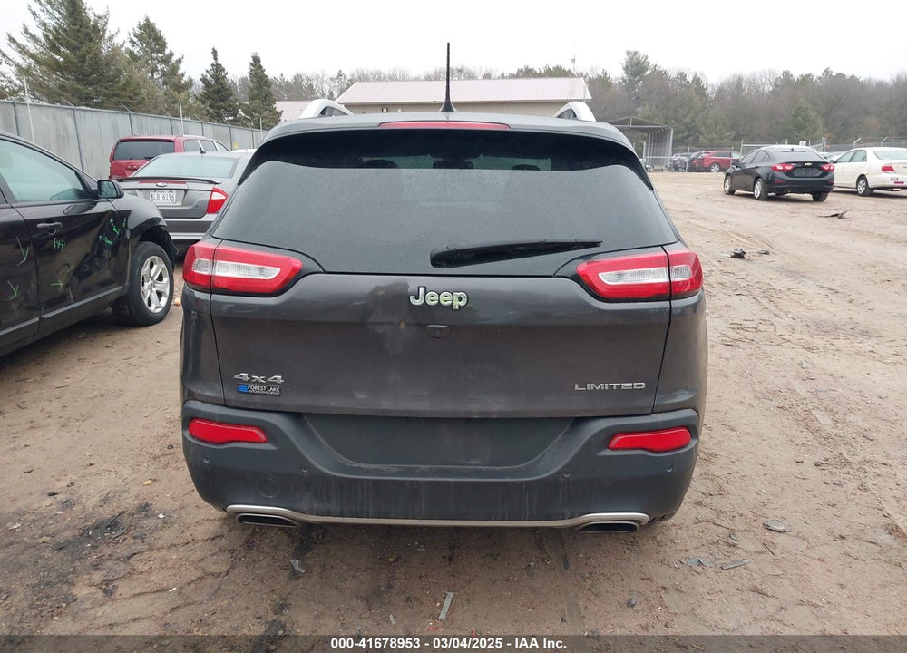2018 JEEP CHEROKEE LIMITED 4X4 VIN: 1C4PJMDXXJD502325