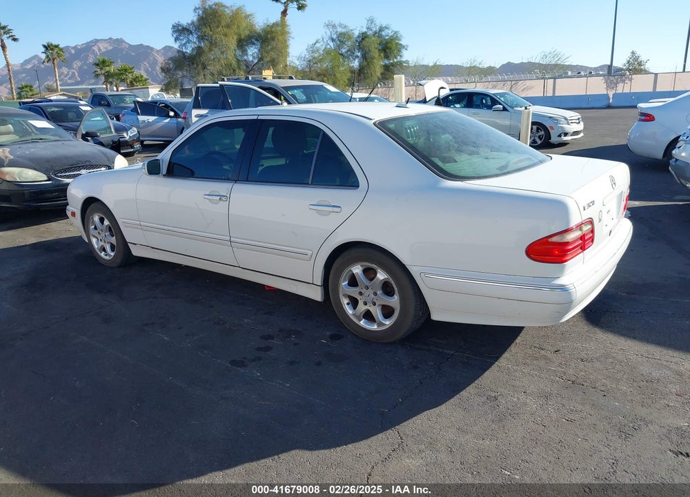 2002 MERCEDES-BENZ E 320 VIN: WDBJF65J22B455901