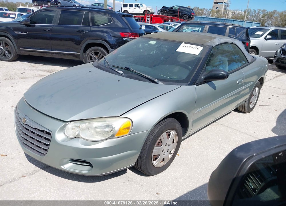 2005 CHRYSLER SEBRING VIN: 1C3EL45R85N618709