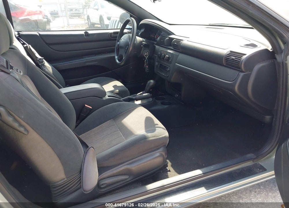 2005 CHRYSLER SEBRING VIN: 1C3EL45R85N618709
