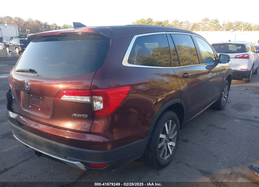 2019 HONDA PILOT VIN: 5FNYF6H5XKB077290