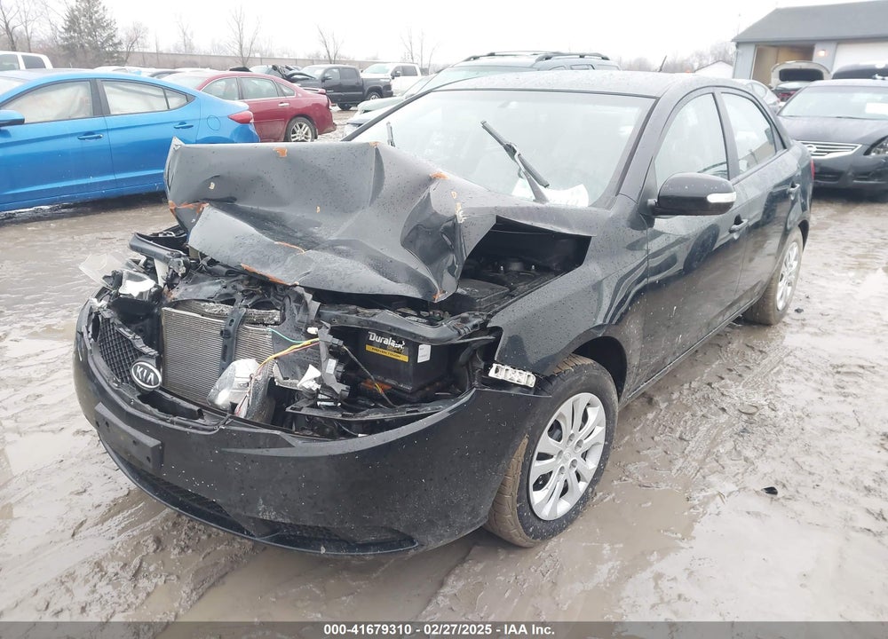 2010 KIA FORTE VIN: KNAFU4A2XA5852704