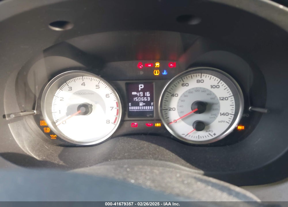 2012 SUBARU IMPREZA VIN: JF1GPAK61CH236587