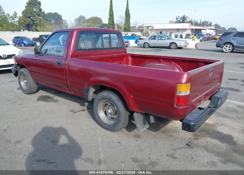 1990 TOYOTA PICKUP 1/2 TON SHORT WHEELBASE VIN: JT4RN81A1L5065753