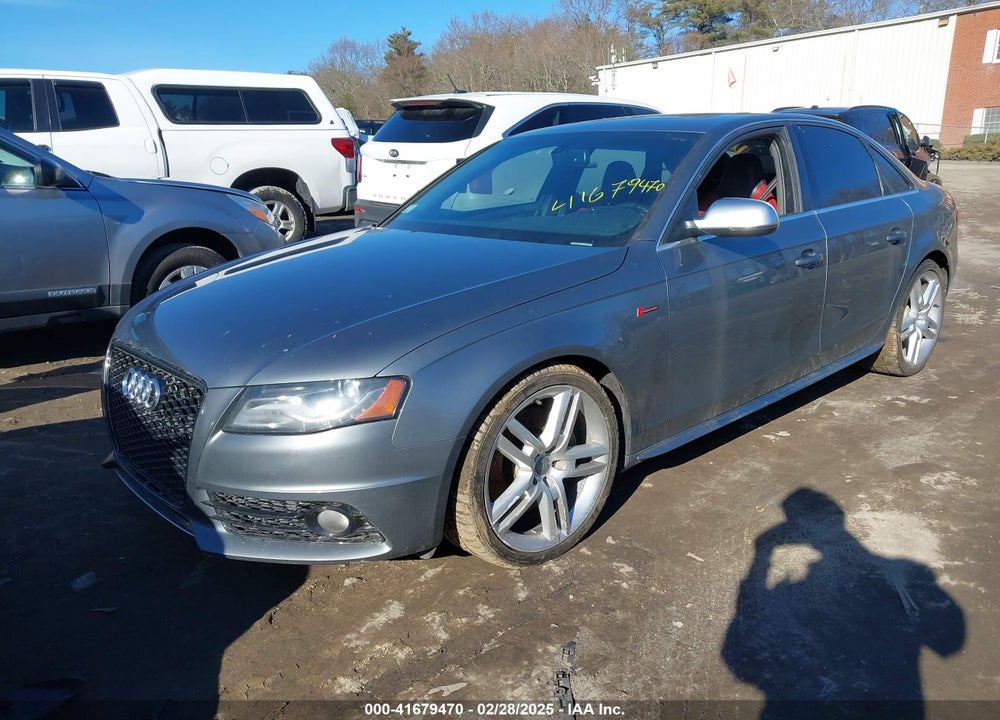 2012 AUDI S4 3.0 PREMIUM PLUS VIN: WAUKGAFL3CA024851