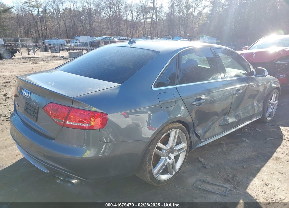 2012 AUDI S4 3.0 PREMIUM PLUS VIN: WAUKGAFL3CA024851