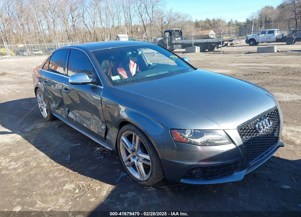 2012 AUDI S4 3.0 PREMIUM PLUS VIN: WAUKGAFL3CA024851
