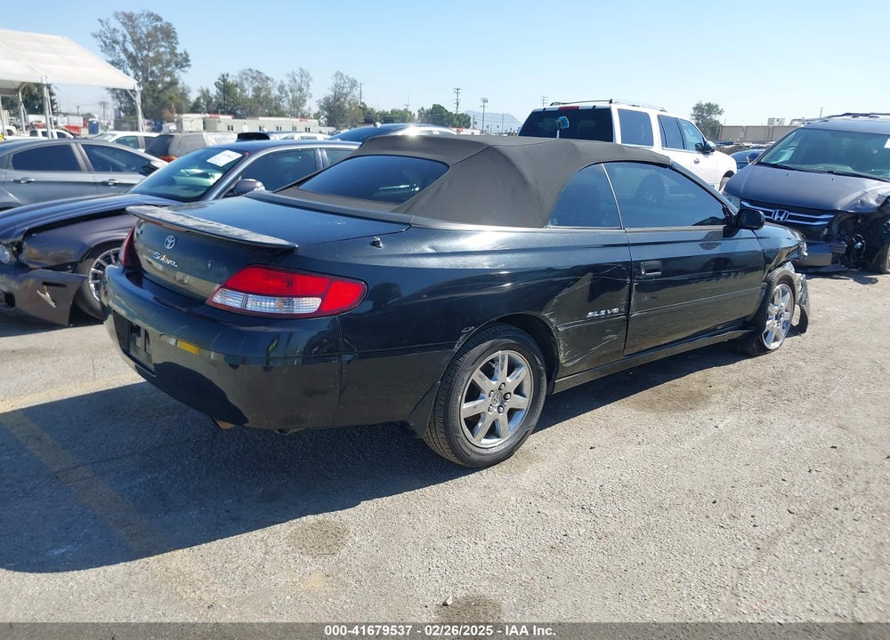2001 TOYOTA CAMRY SOLARA VIN: 2T1FF28PX1C504066