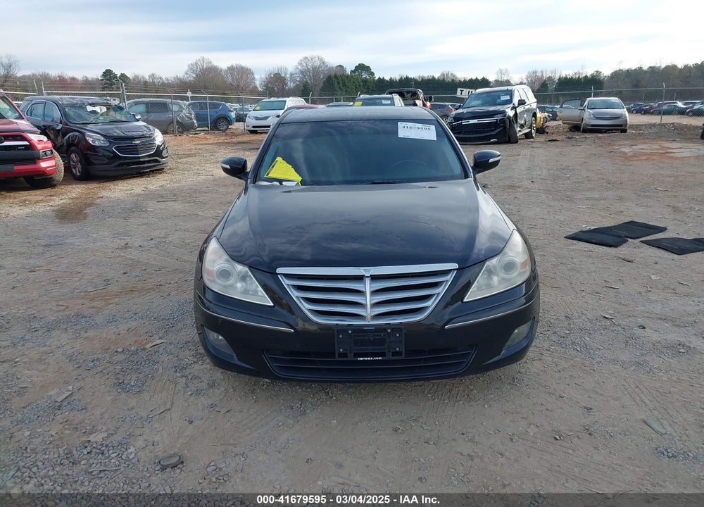 2009 HYUNDAI GENESIS VIN: KMHGC46E69U054209