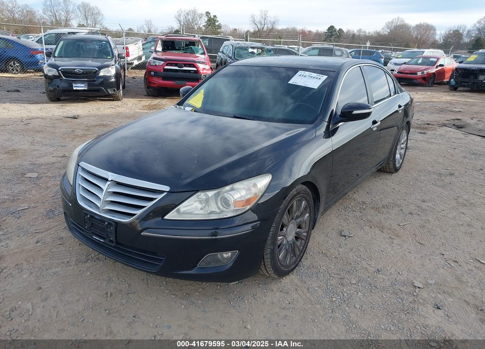 2009 HYUNDAI GENESIS VIN: KMHGC46E69U054209