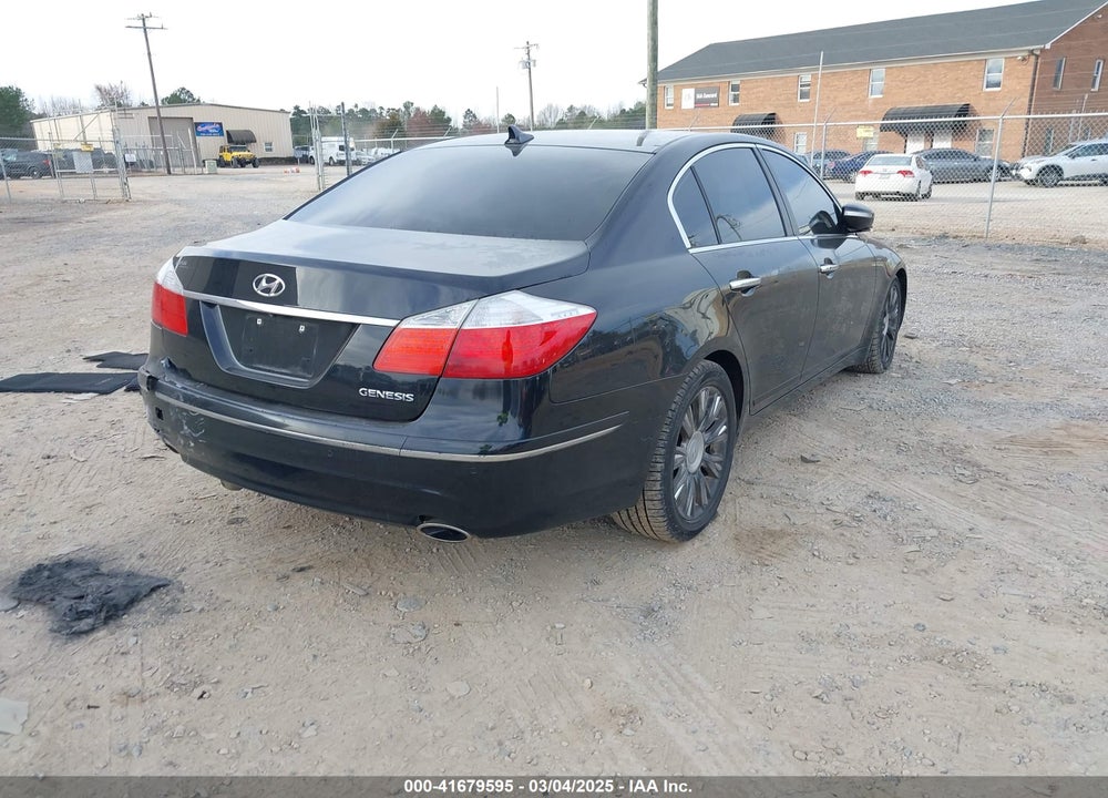 2009 HYUNDAI GENESIS VIN: KMHGC46E69U054209