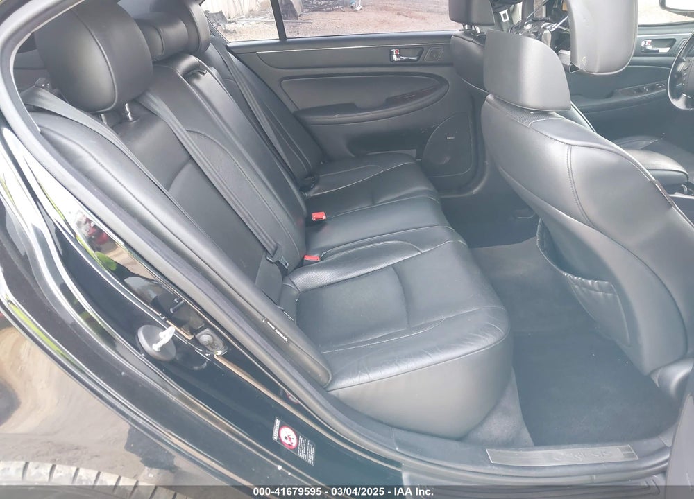 2009 HYUNDAI GENESIS VIN: KMHGC46E69U054209