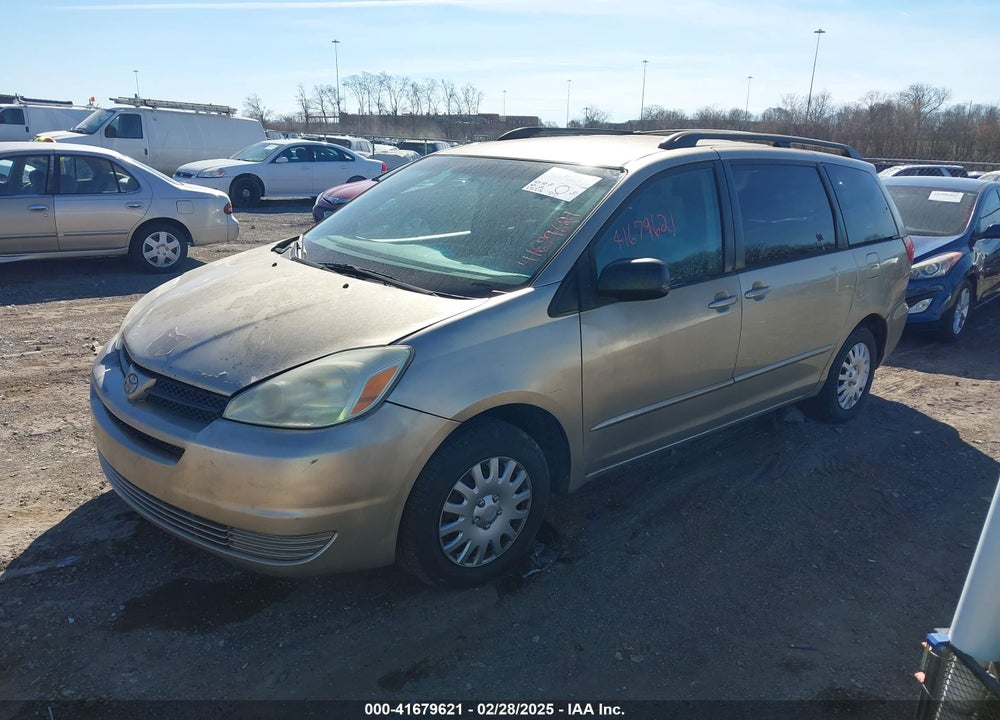 2005 TOYOTA SIENNA LE VIN: 5TDZA23C45S316348