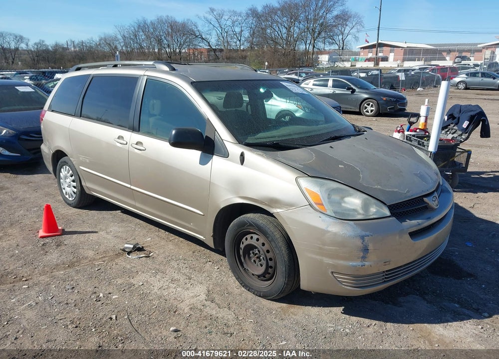 2005 TOYOTA SIENNA LE VIN: 5TDZA23C45S316348