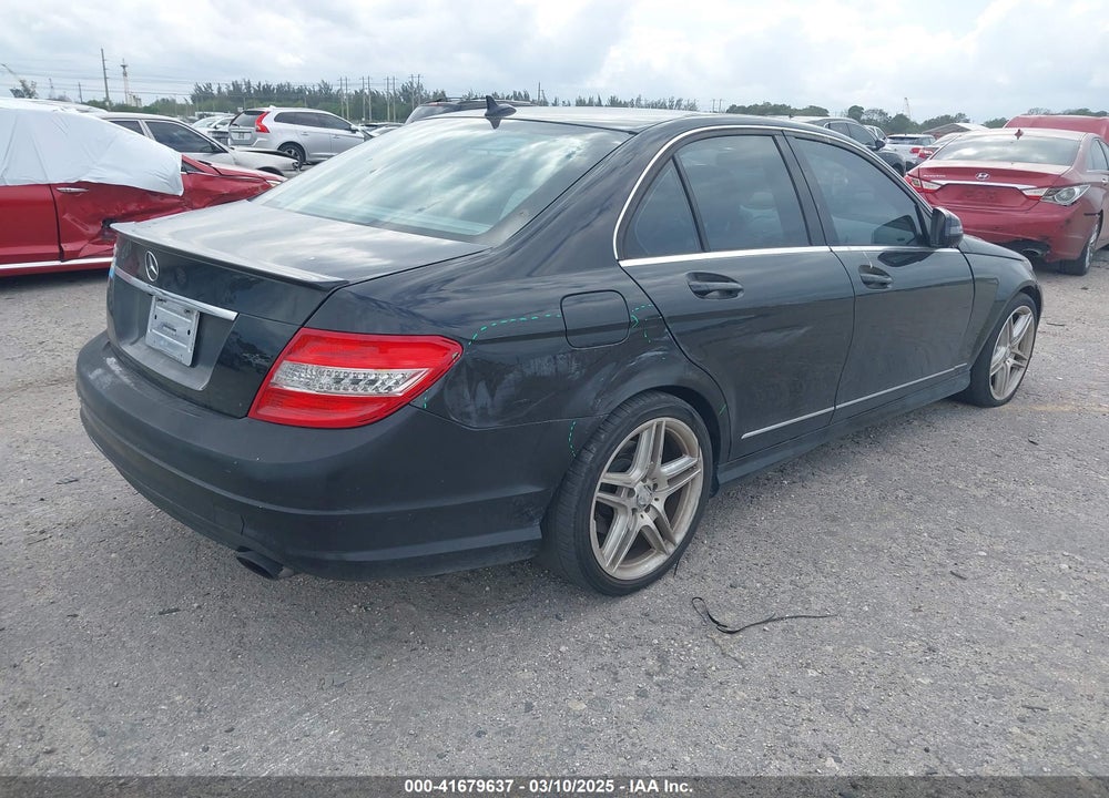 2008 MERCEDES-BENZ C 350 VIN: WDDGF56X08F115873