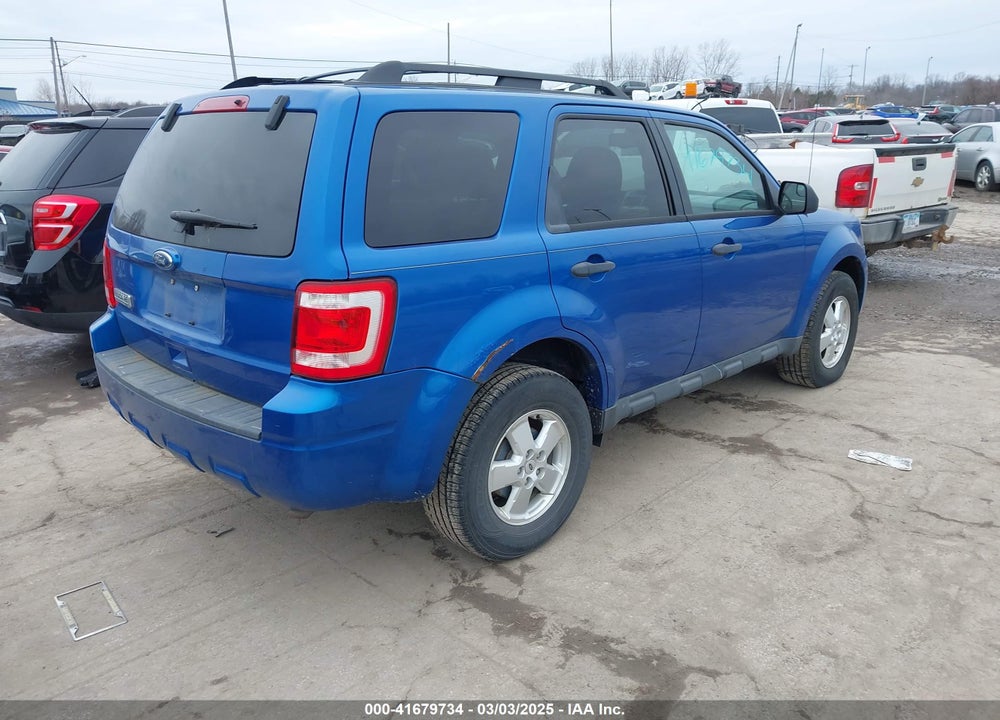2011 FORD ESCAPE XLT VIN: 1FMCU0D73BKA54596