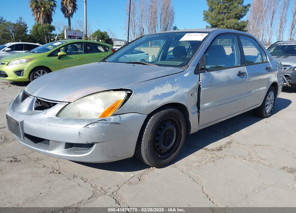 2005 MITSUBISHI LANCER ES VIN: JA3AJ26E15U053014