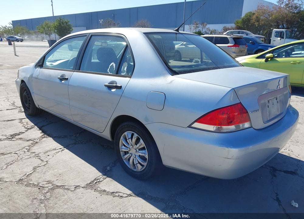 2005 MITSUBISHI LANCER ES VIN: JA3AJ26E15U053014